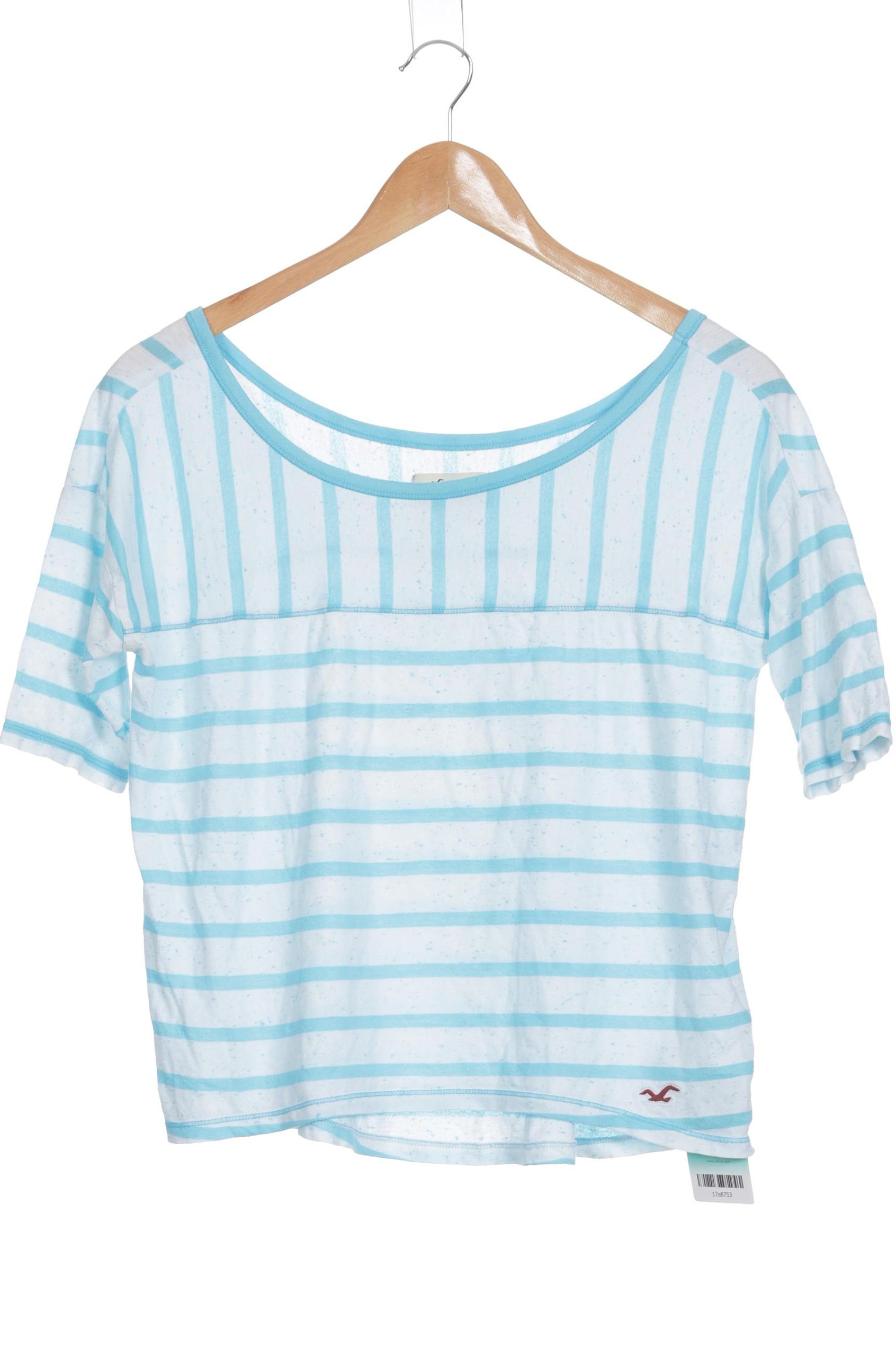 

Hollister Damen T-Shirt, blau, Gr. 36