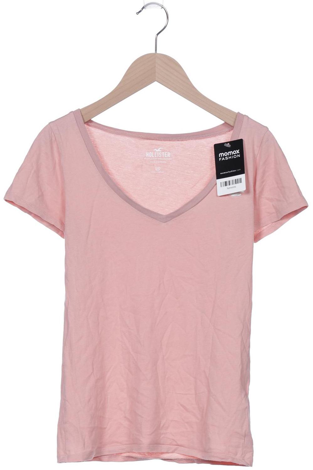 

Hollister Damen T-Shirt, orange, Gr. 34