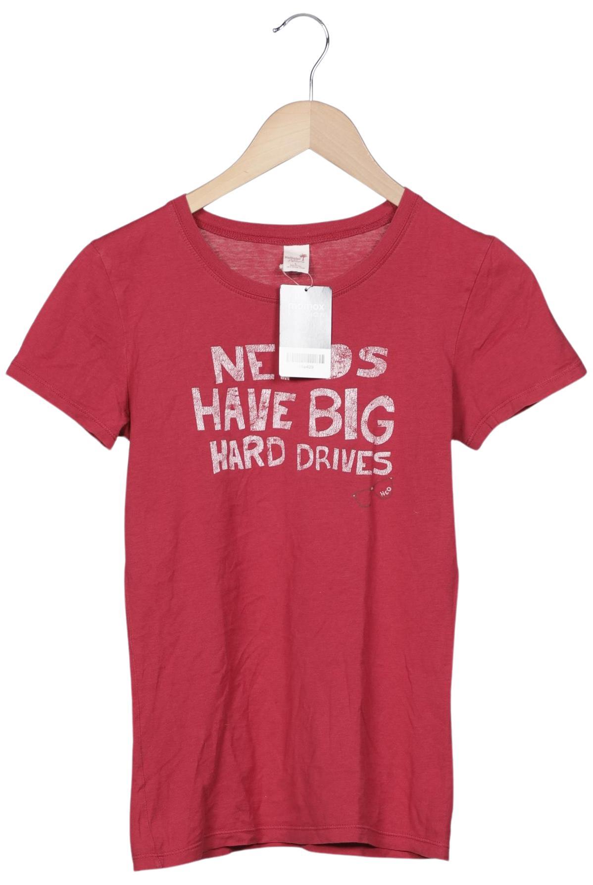 

Hollister Damen T-Shirt, pink, Gr. 42