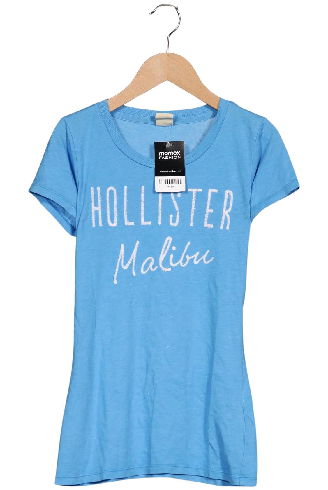 

Hollister Damen T-Shirt, blau, Gr. 36