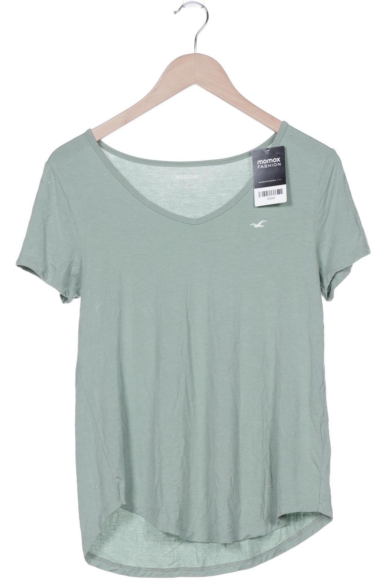 

Hollister Damen T-Shirt, hellgrün, Gr. 36