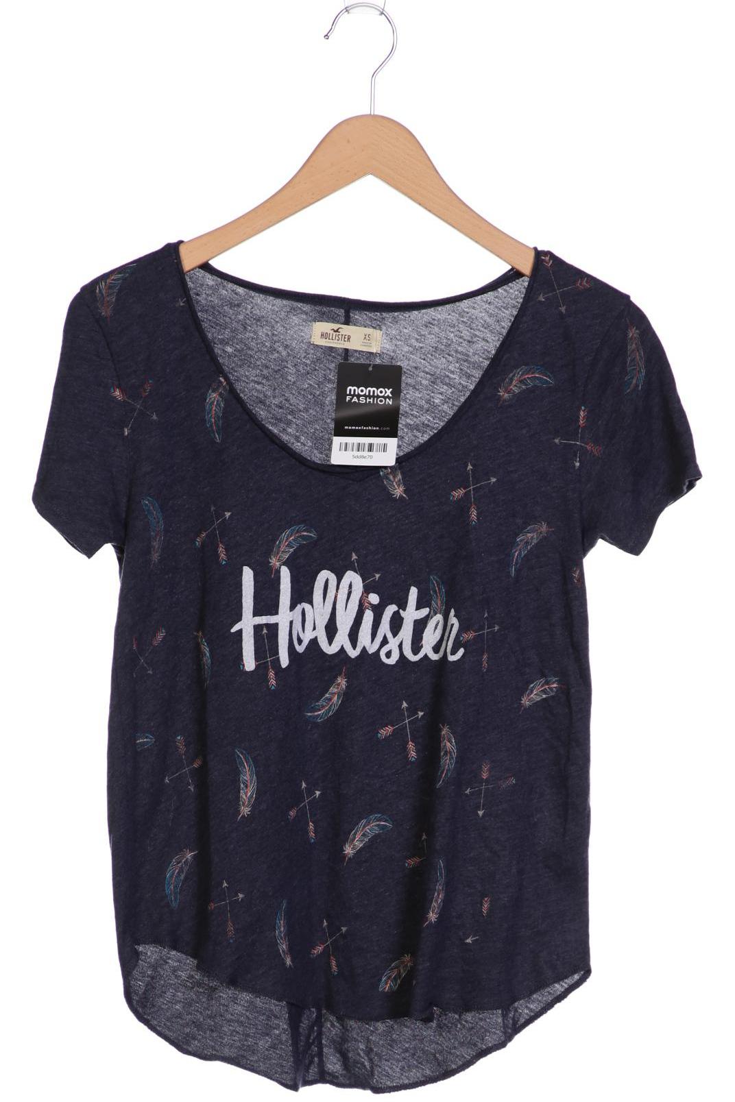 

Hollister Damen T-Shirt, marineblau