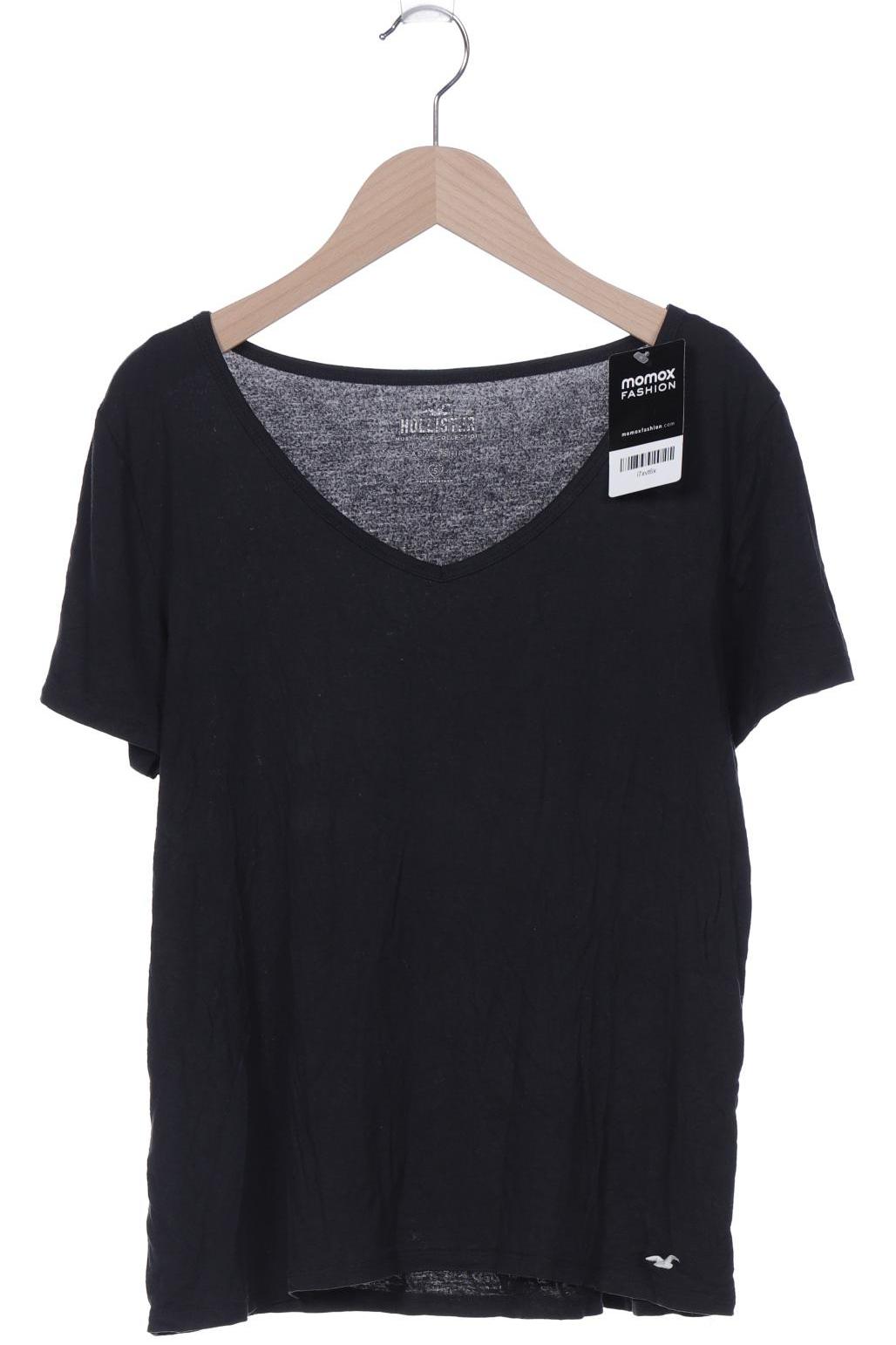 

Hollister Damen T-Shirt, schwarz, Gr. 36