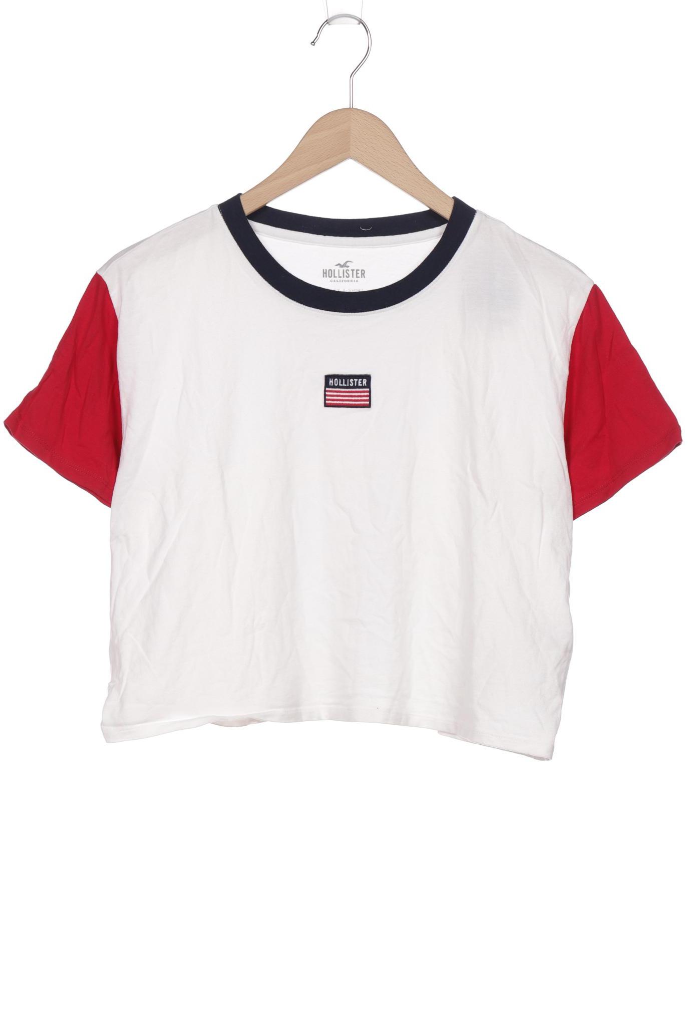 

Hollister Damen T-Shirt, weiß, Gr. 38