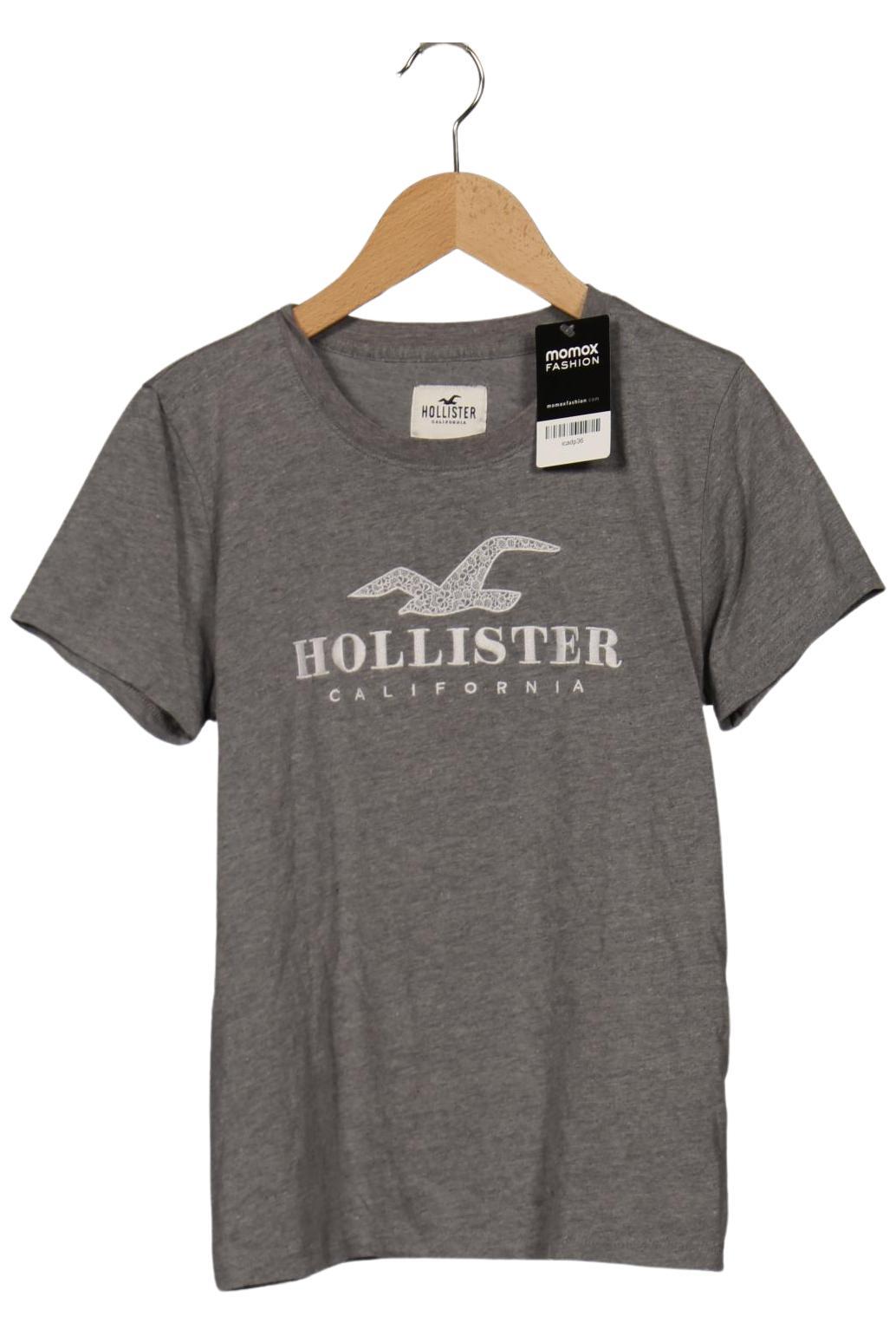 

Hollister Damen T-Shirt, grau, Gr. 36