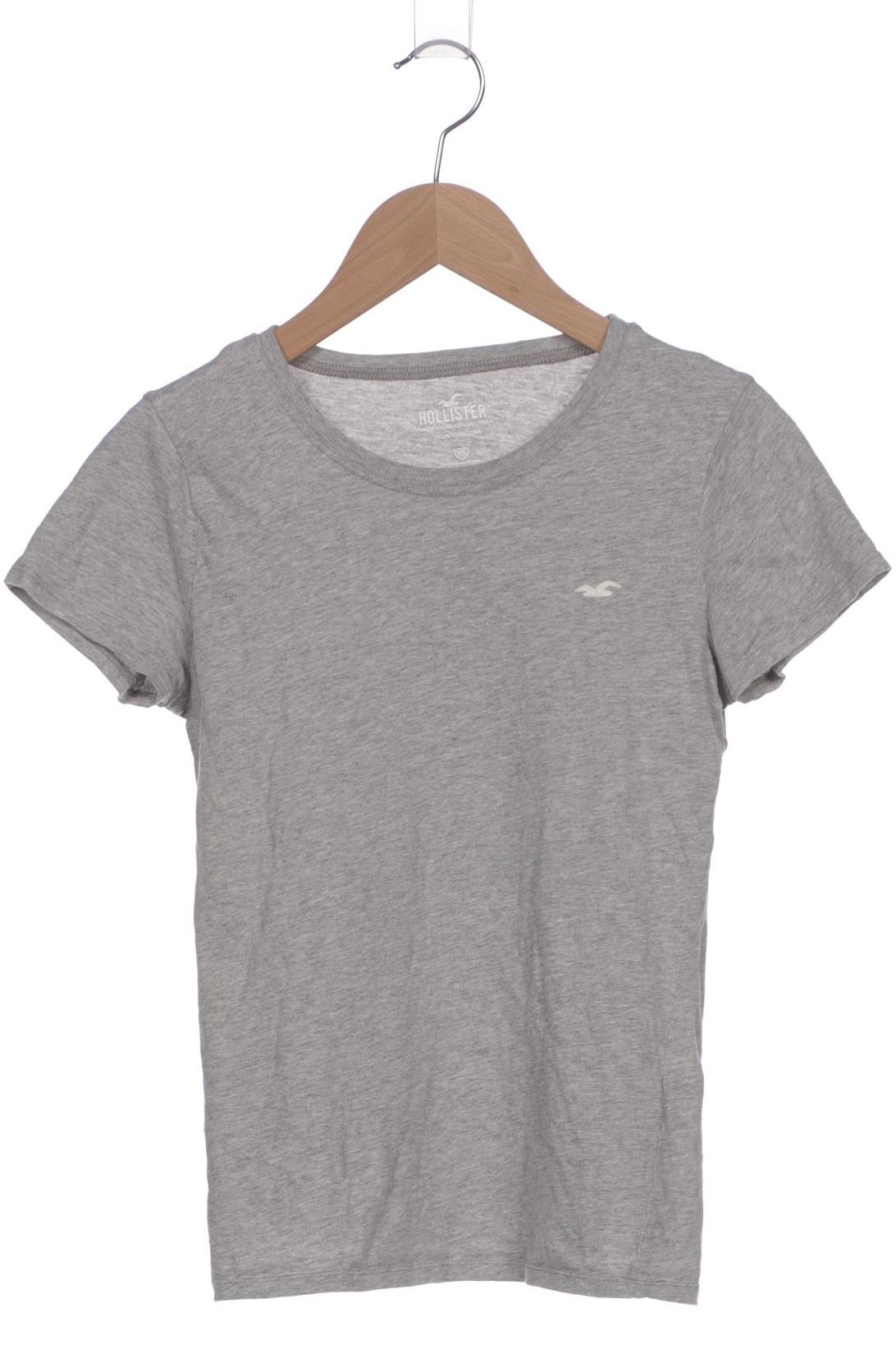

Hollister Damen T-Shirt, grau, Gr. 34