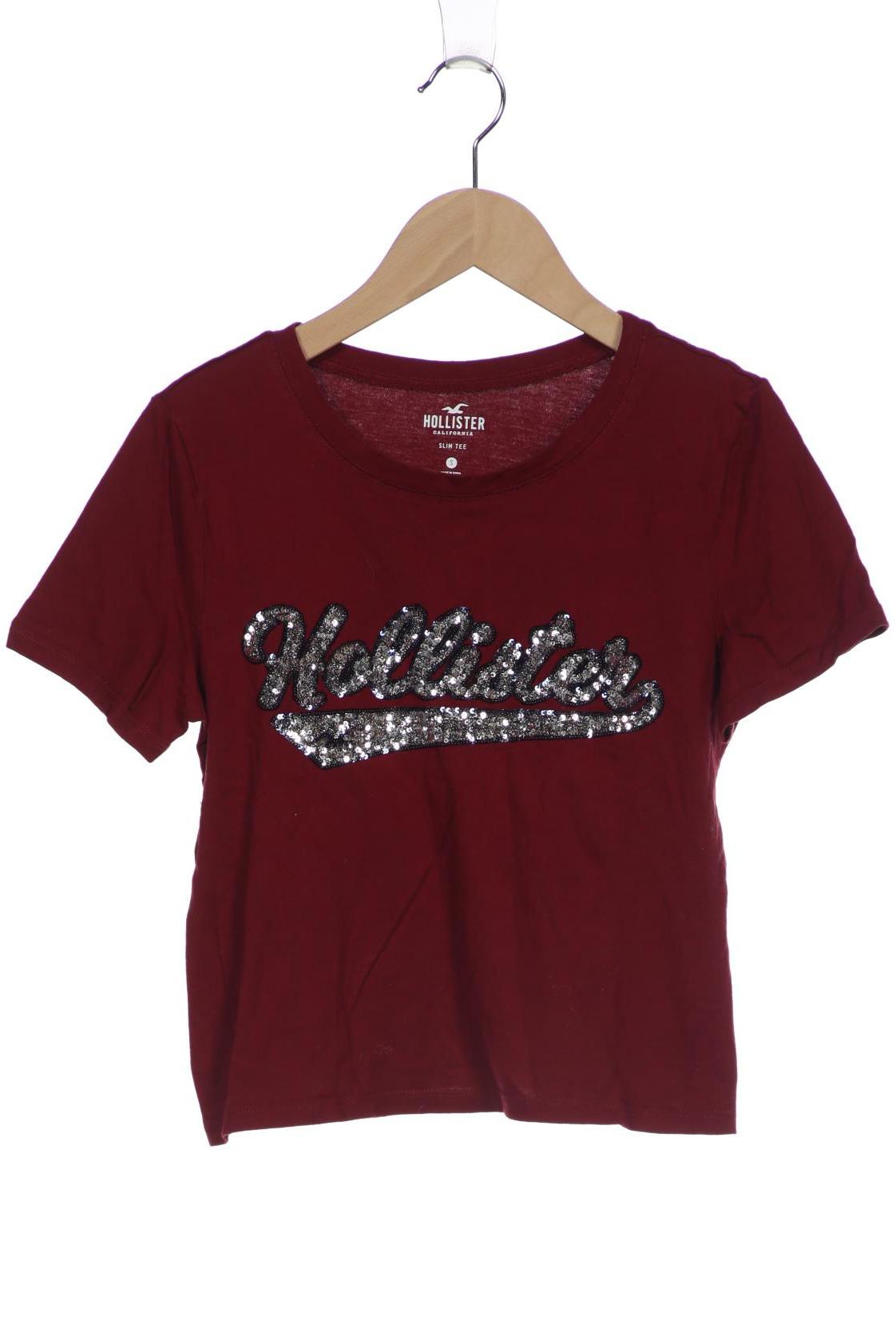 

Hollister Damen T-Shirt, bordeaux