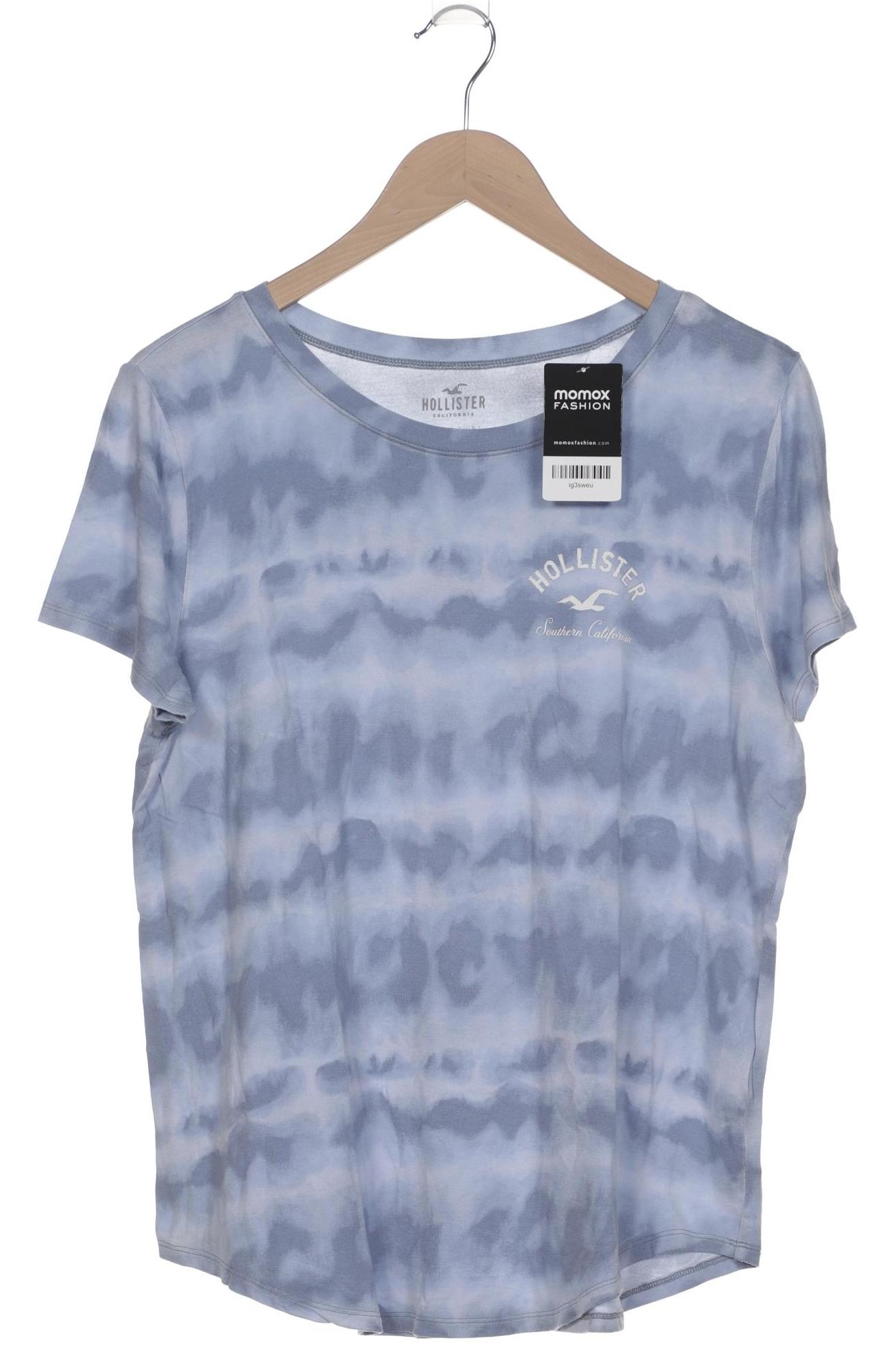 

Hollister Damen T-Shirt, hellblau, Gr. 42