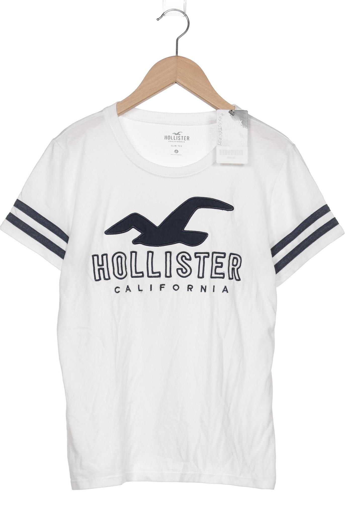 

Hollister Damen T-Shirt, weiß, Gr. 36