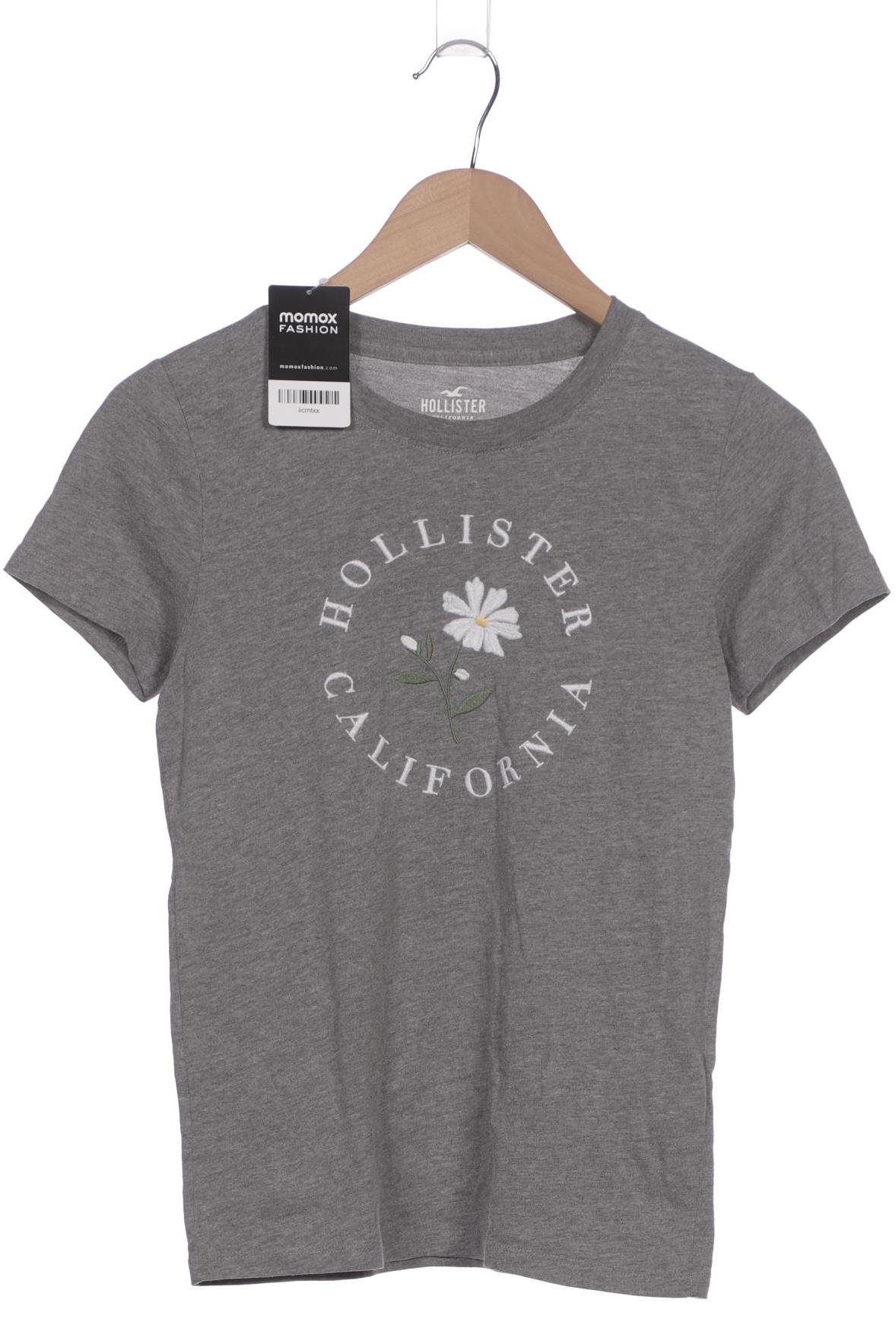 

Hollister Damen T-Shirt, grau, Gr. 34