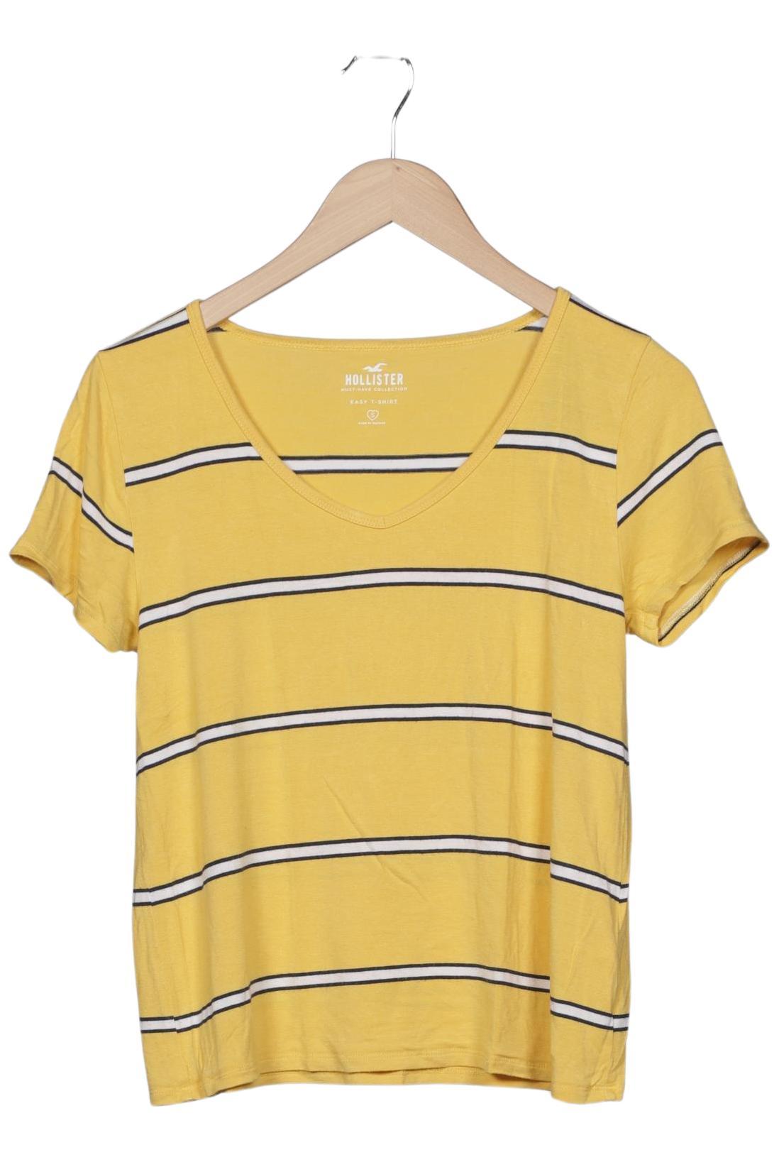 

Hollister Damen T-Shirt, gelb, Gr. 36