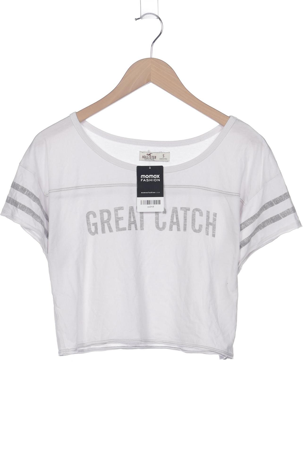 

Hollister Damen T-Shirt, weiß, Gr. 36
