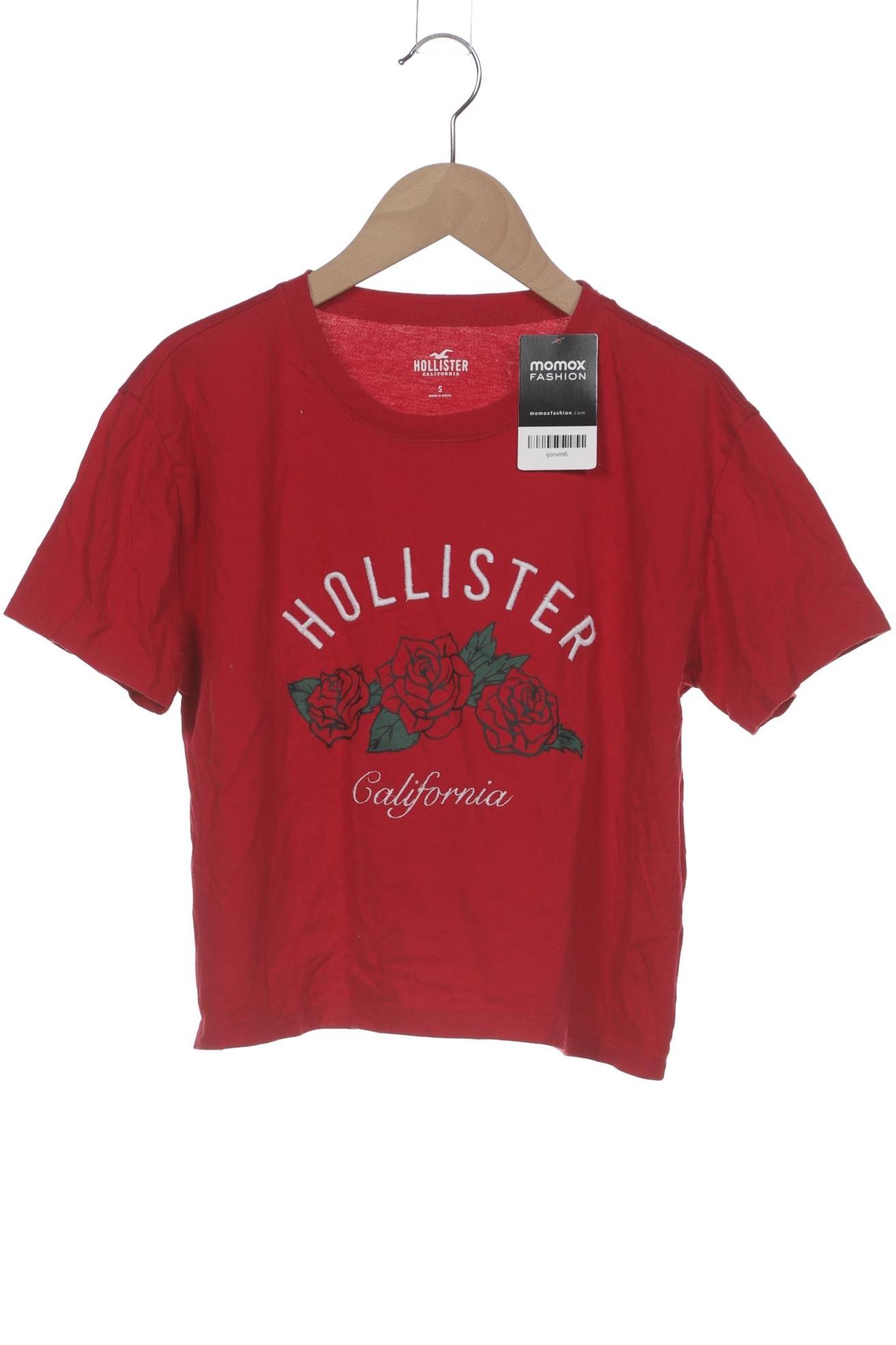 

Hollister Damen T-Shirt, rot, Gr. 36