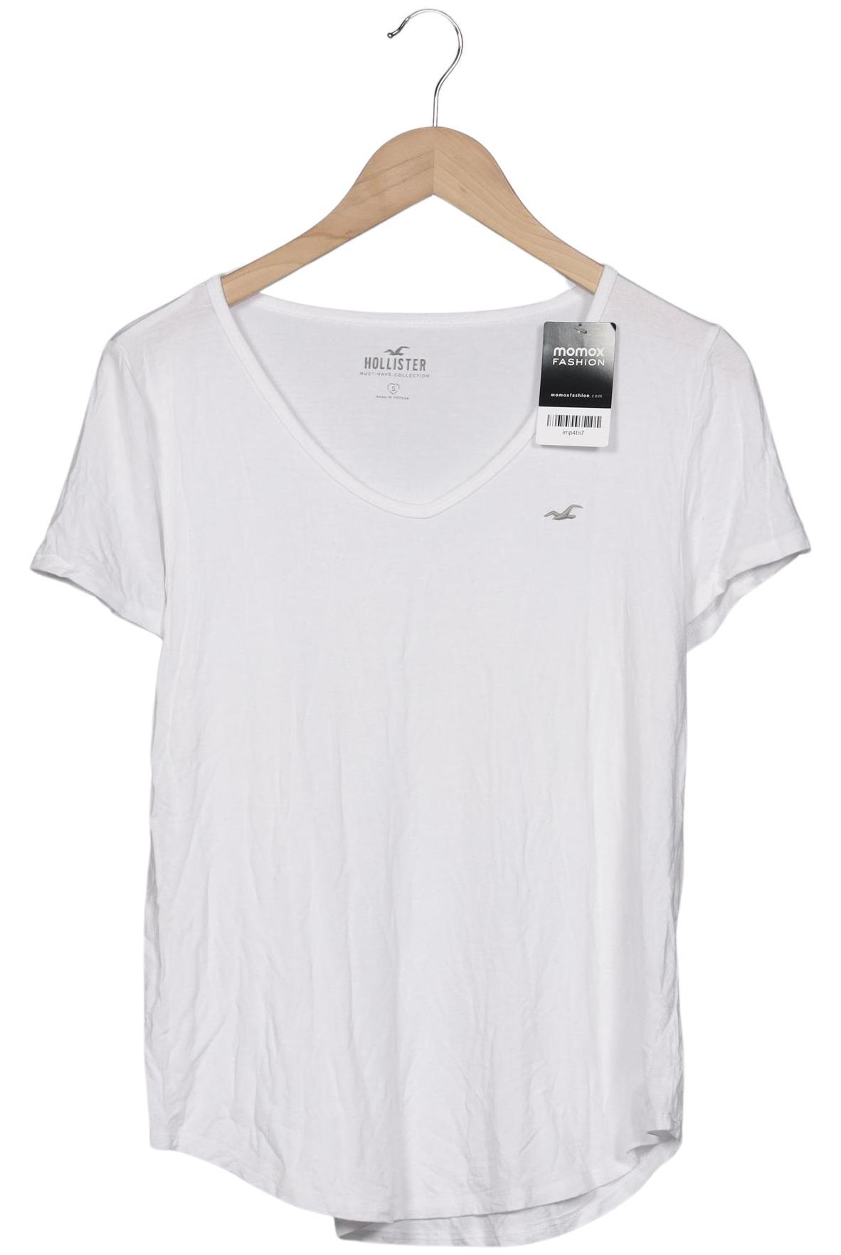 

Hollister Damen T-Shirt, weiß, Gr. 36