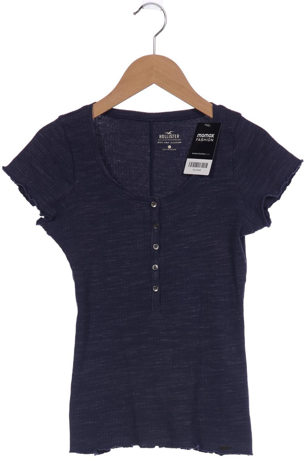 

Hollister Damen T-Shirt, blau, Gr. 36