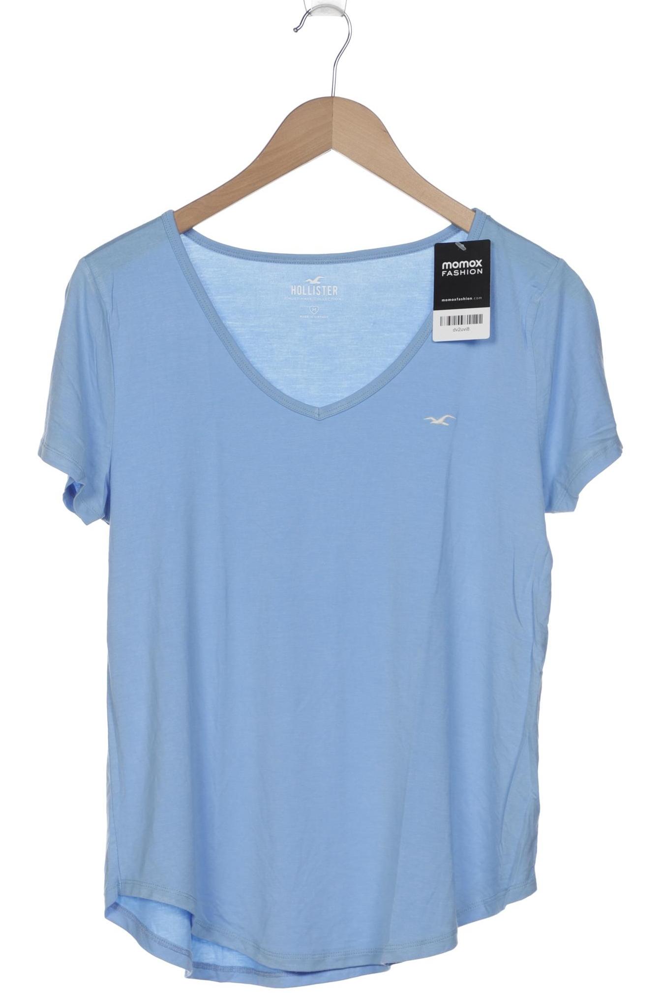 

Hollister Damen T-Shirt, blau, Gr. 38