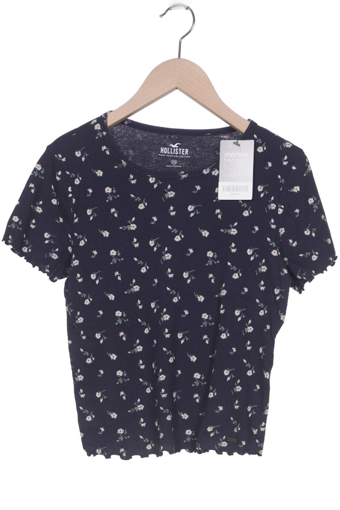 

Hollister Damen T-Shirt, marineblau