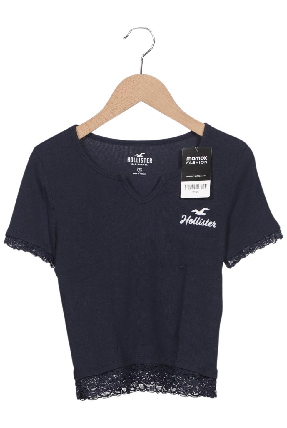 

Hollister Damen T-Shirt, marineblau, Gr. 36