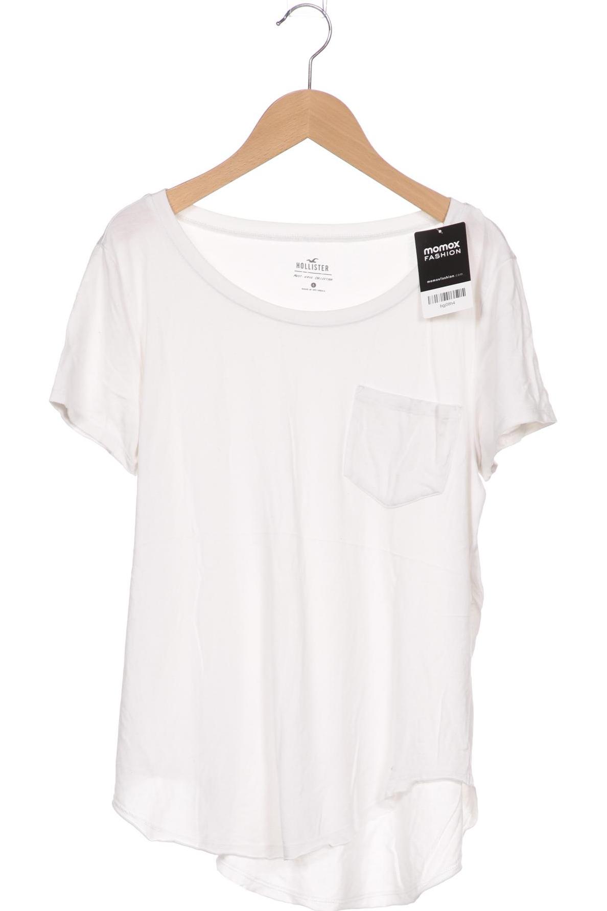 

Hollister Damen T-Shirt, weiß, Gr. 36