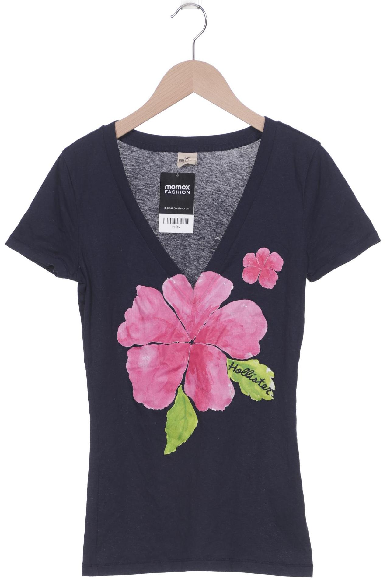 

Hollister Damen T-Shirt, marineblau, Gr. 36