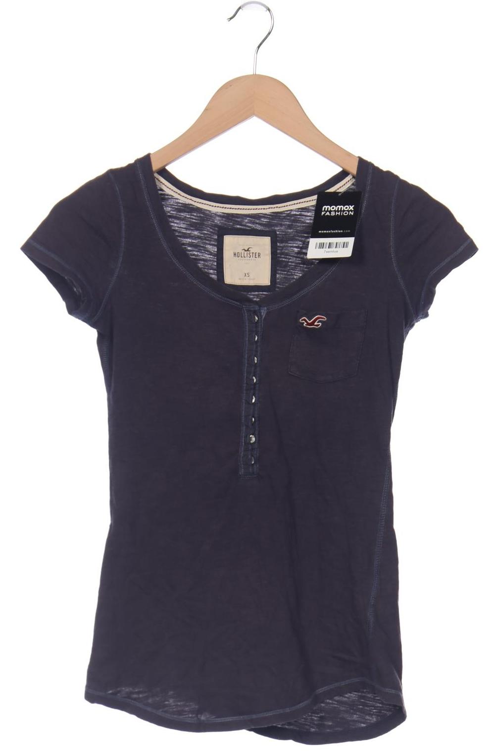 

Hollister Damen T-Shirt, marineblau, Gr. 34