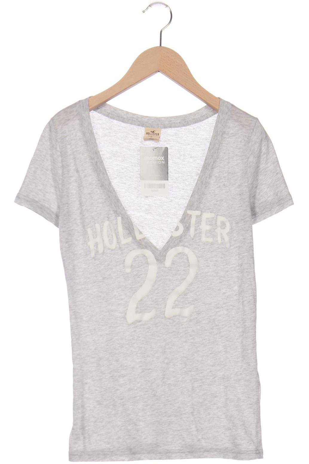 

Hollister Damen T-Shirt, grau, Gr. 36