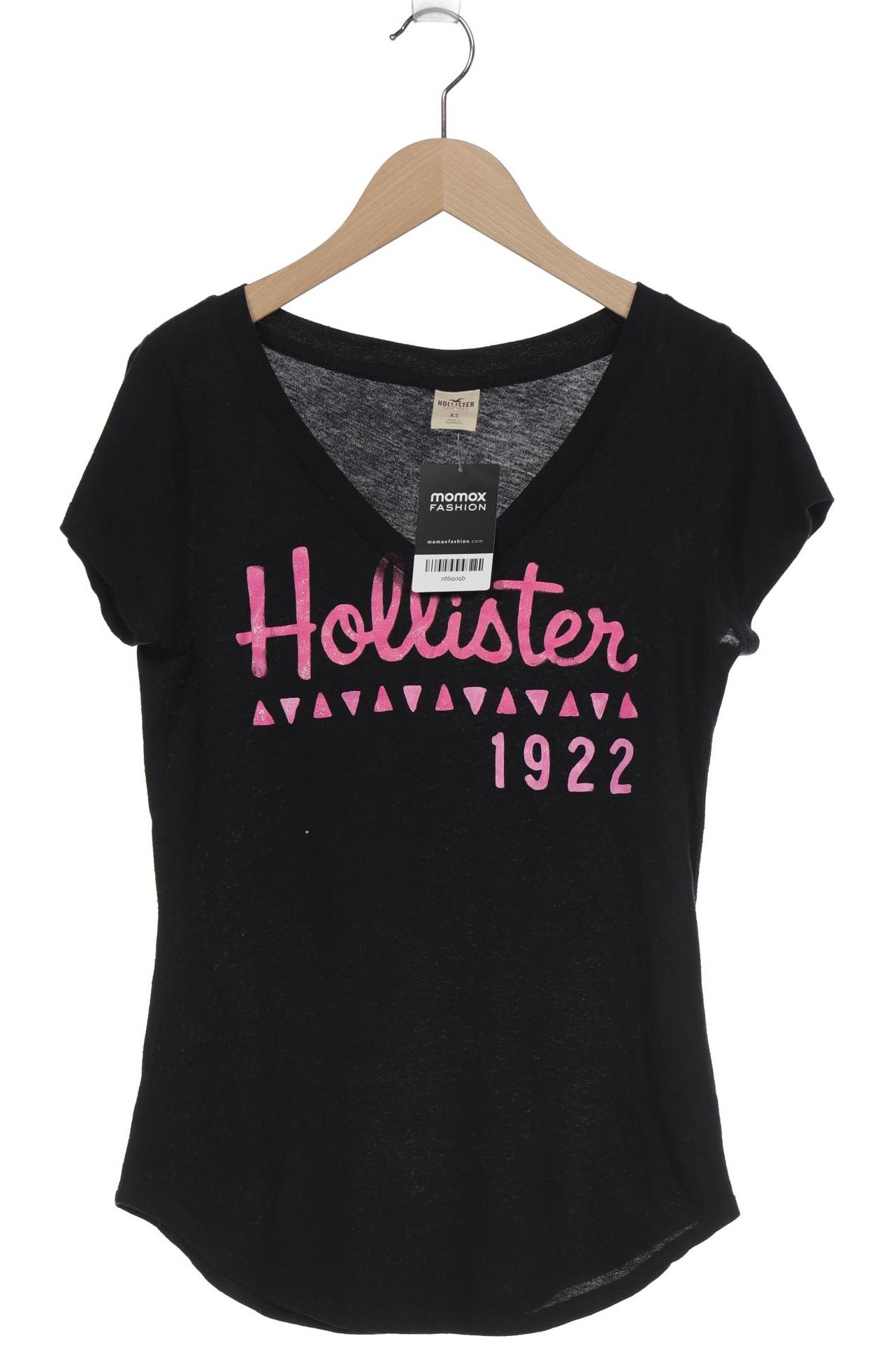 

Hollister Damen T-Shirt, schwarz