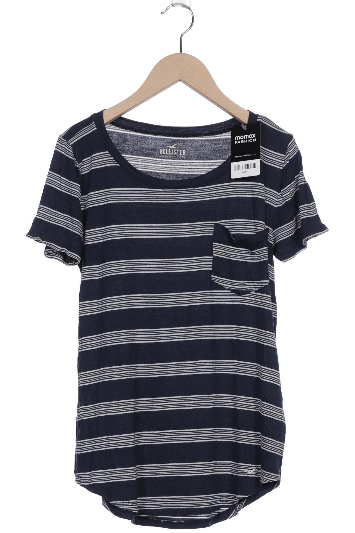 

Hollister Damen T-Shirt, marineblau, Gr. 34