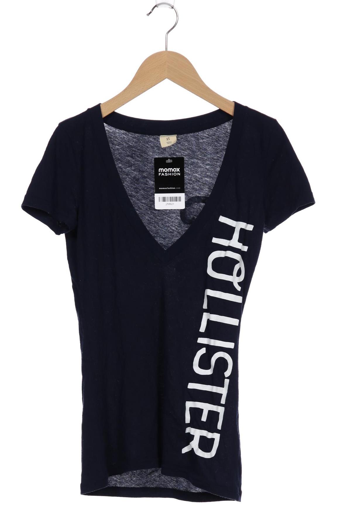

Hollister Damen T-Shirt, marineblau