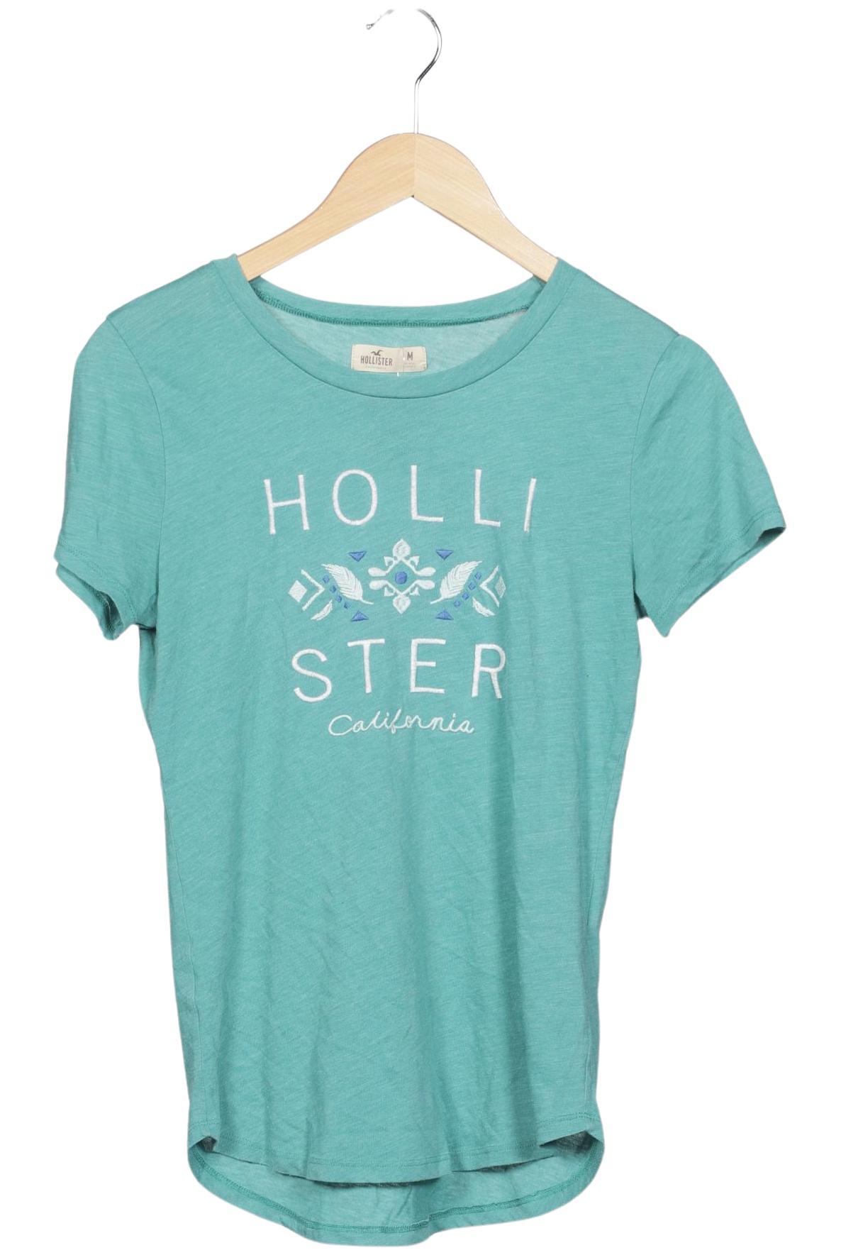 

Hollister Damen T-Shirt, türkis, Gr. 38