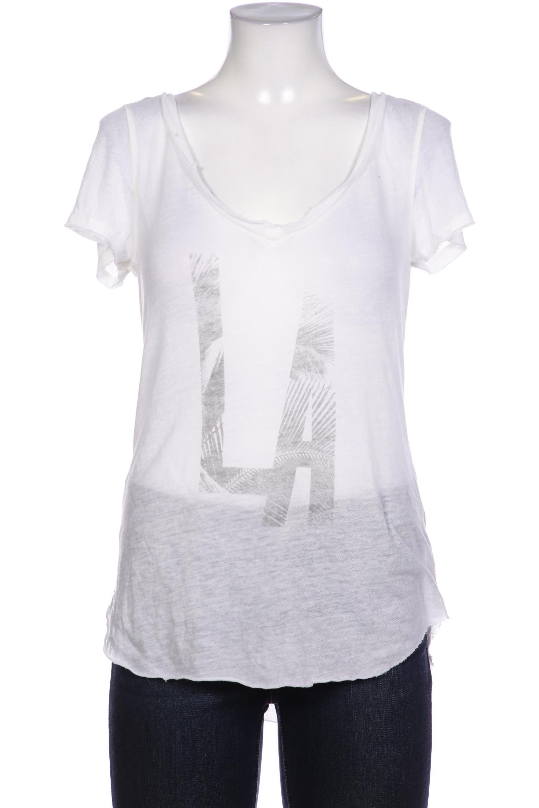

Hollister Damen T-Shirt, cremeweiß, Gr. 38