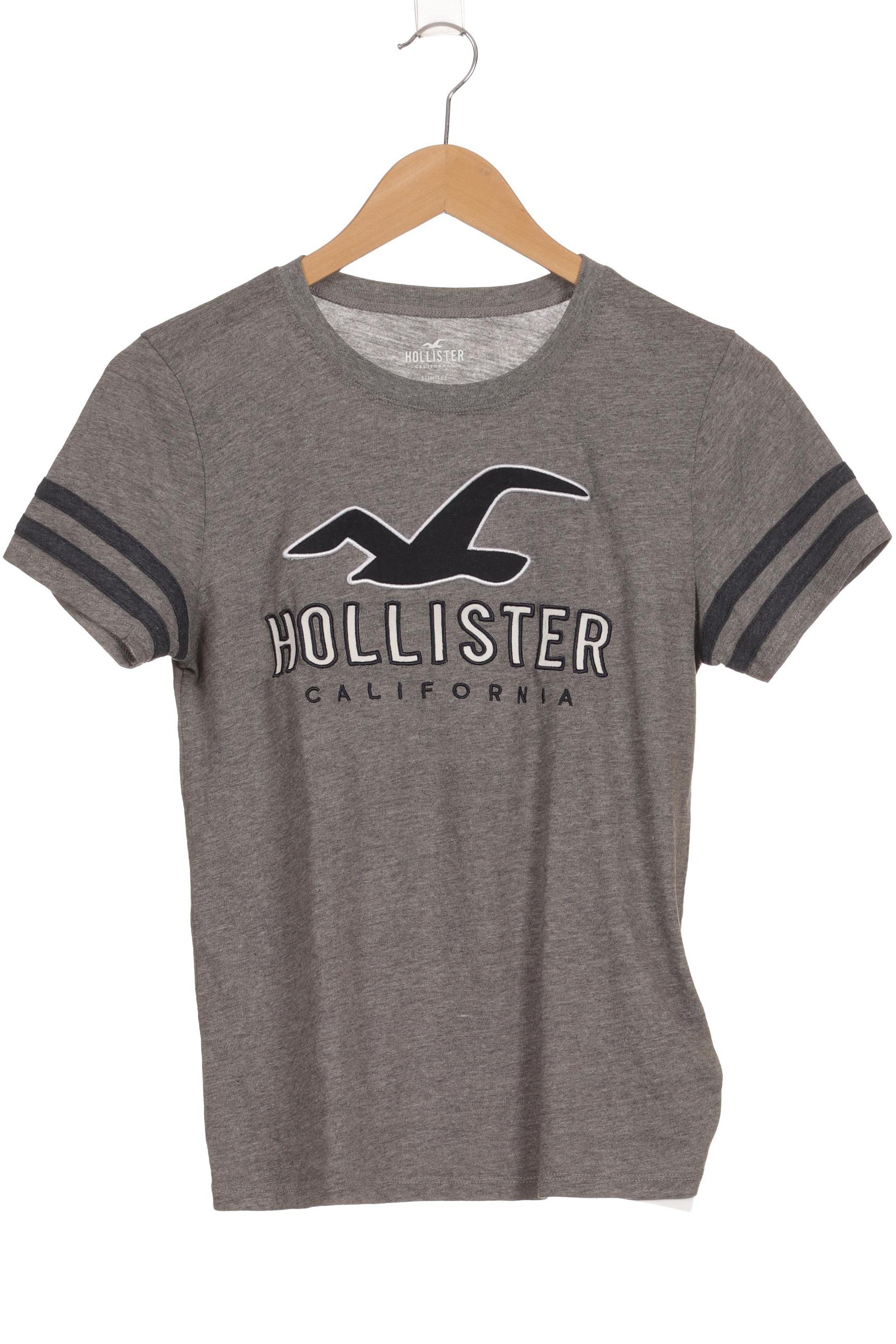 

Hollister Damen T-Shirt, grau, Gr. 36