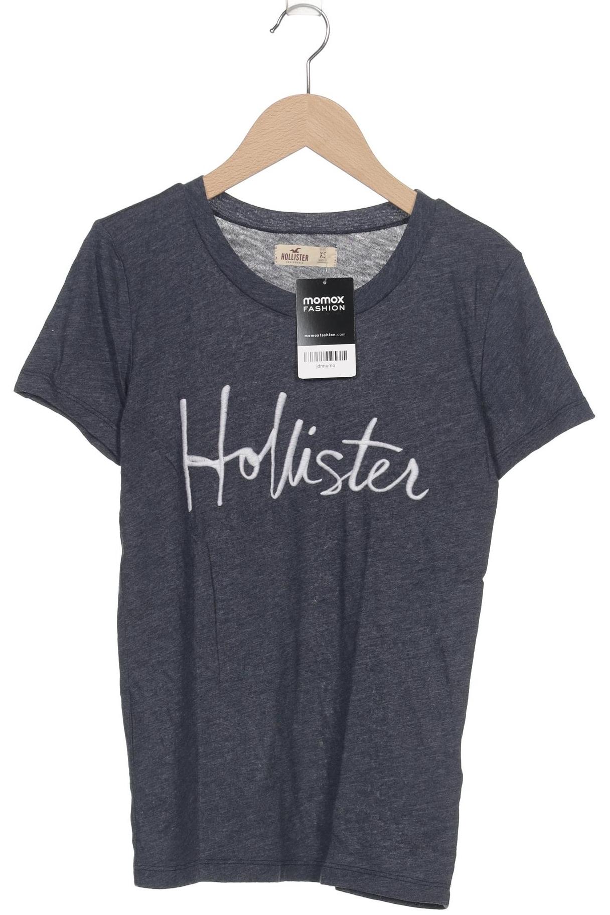 

Hollister Damen T-Shirt, marineblau, Gr. 34