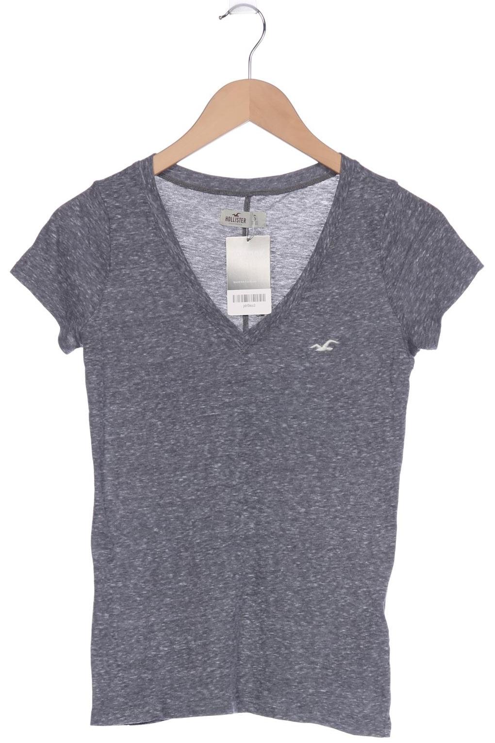 

Hollister Damen T-Shirt, grau, Gr. 36