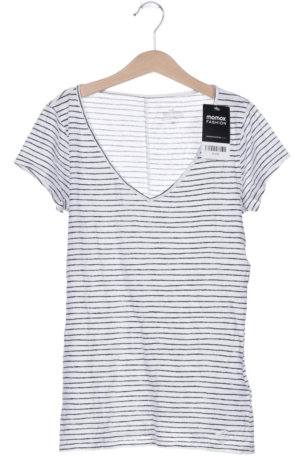 

Hollister Damen T-Shirt, weiß, Gr. 34