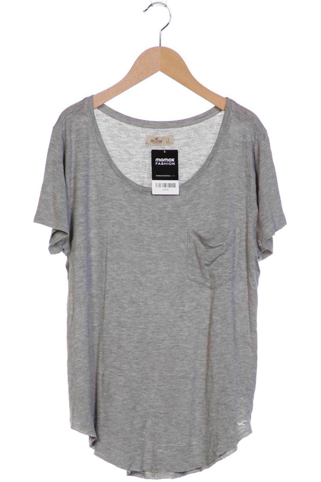 

Hollister Damen T-Shirt, grau, Gr. 42