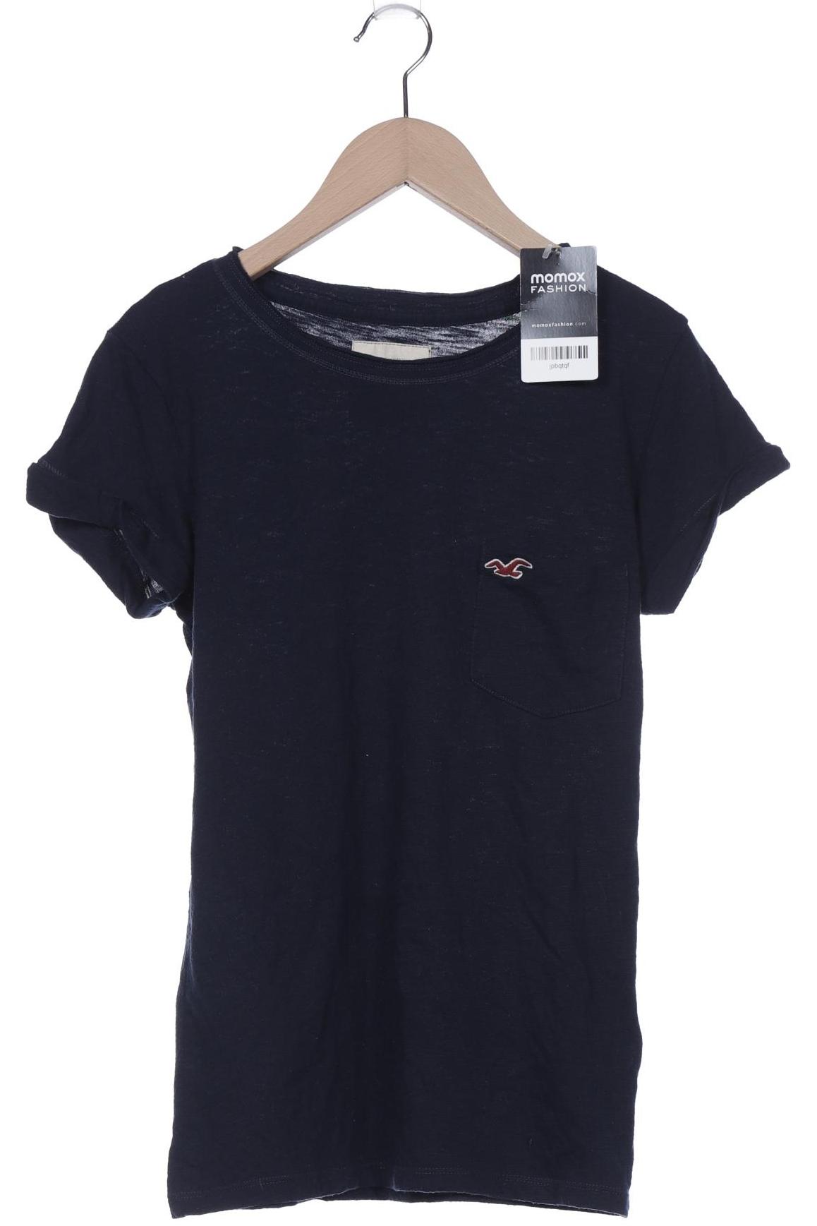 

Hollister Damen T-Shirt, marineblau, Gr. 34