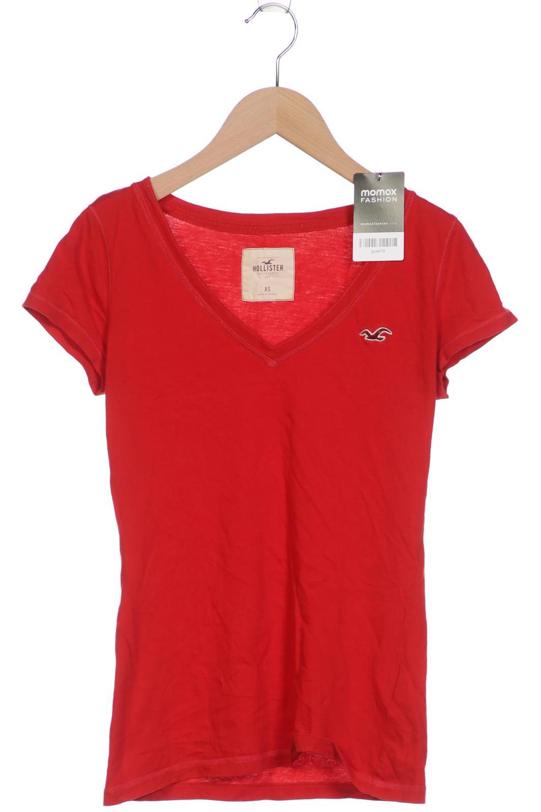

Hollister Damen T-Shirt, rot