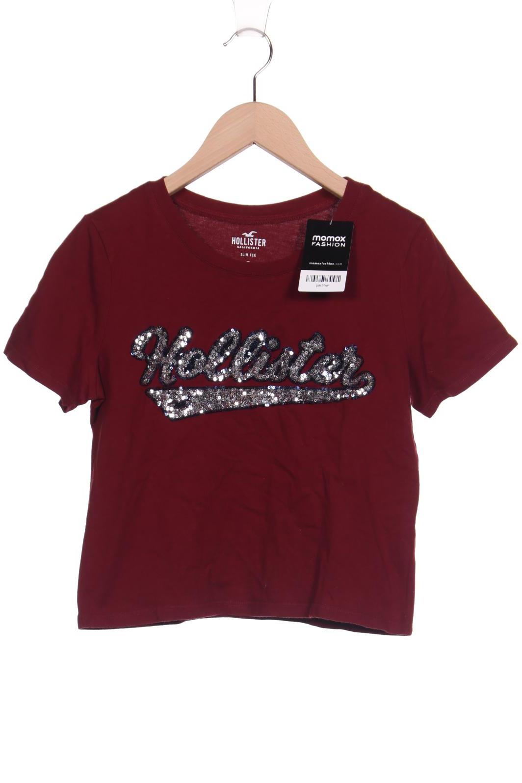 

Hollister Damen T-Shirt, bordeaux