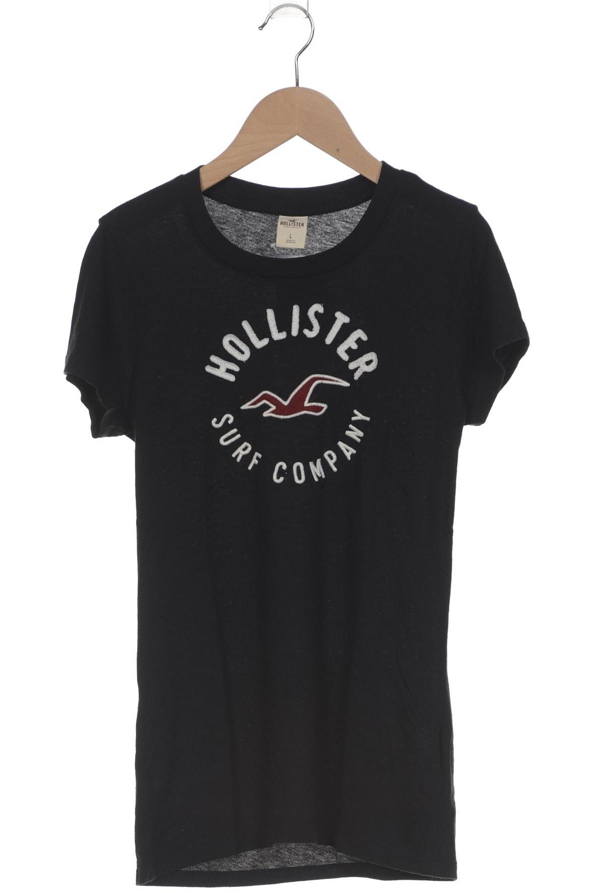 

Hollister Damen T-Shirt, schwarz, Gr. 42