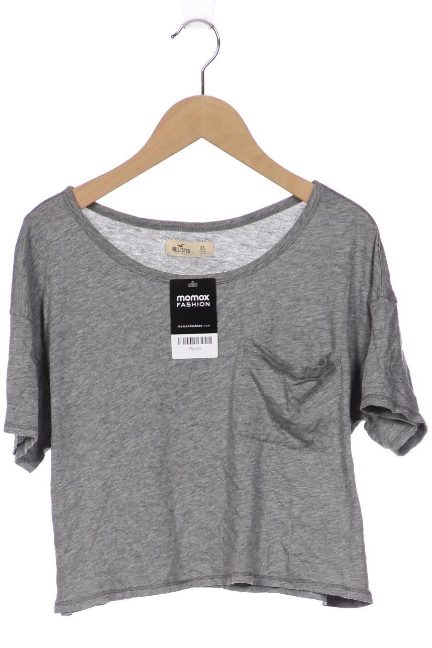 

Hollister Damen T-Shirt, grau, Gr. 34