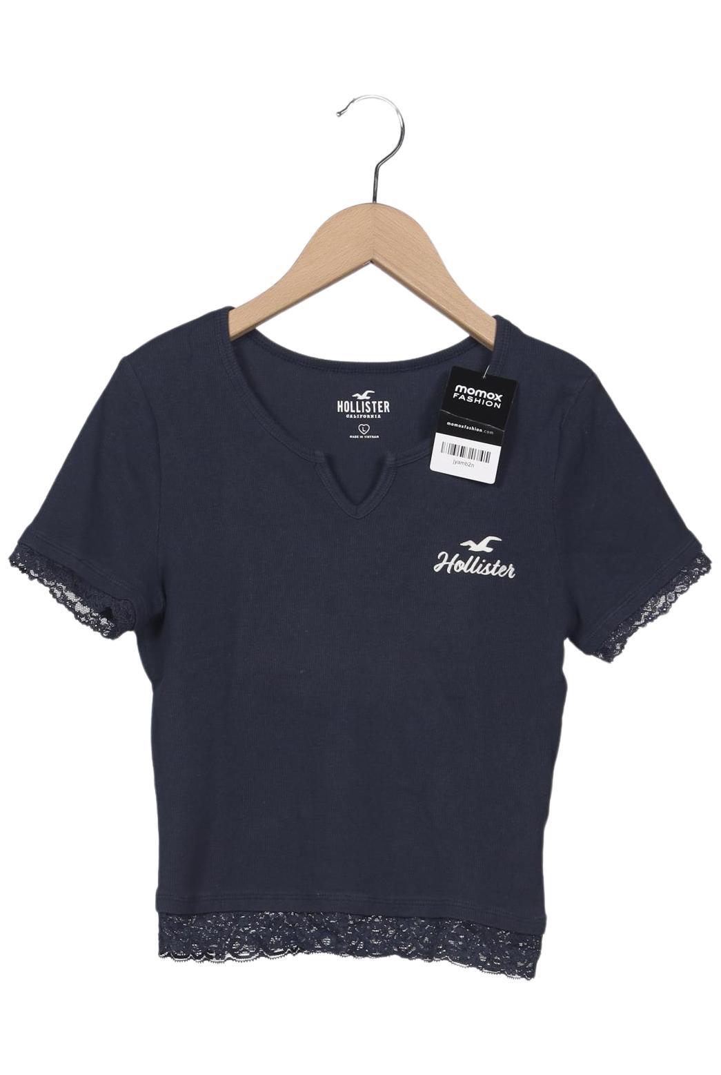 

Hollister Damen T-Shirt, marineblau, Gr. 42