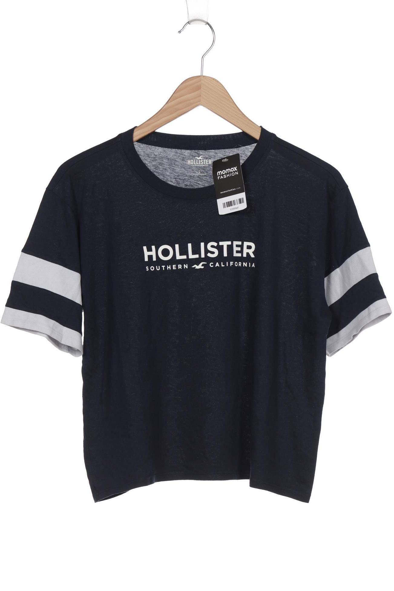 

Hollister Damen T-Shirt, marineblau, Gr. 42