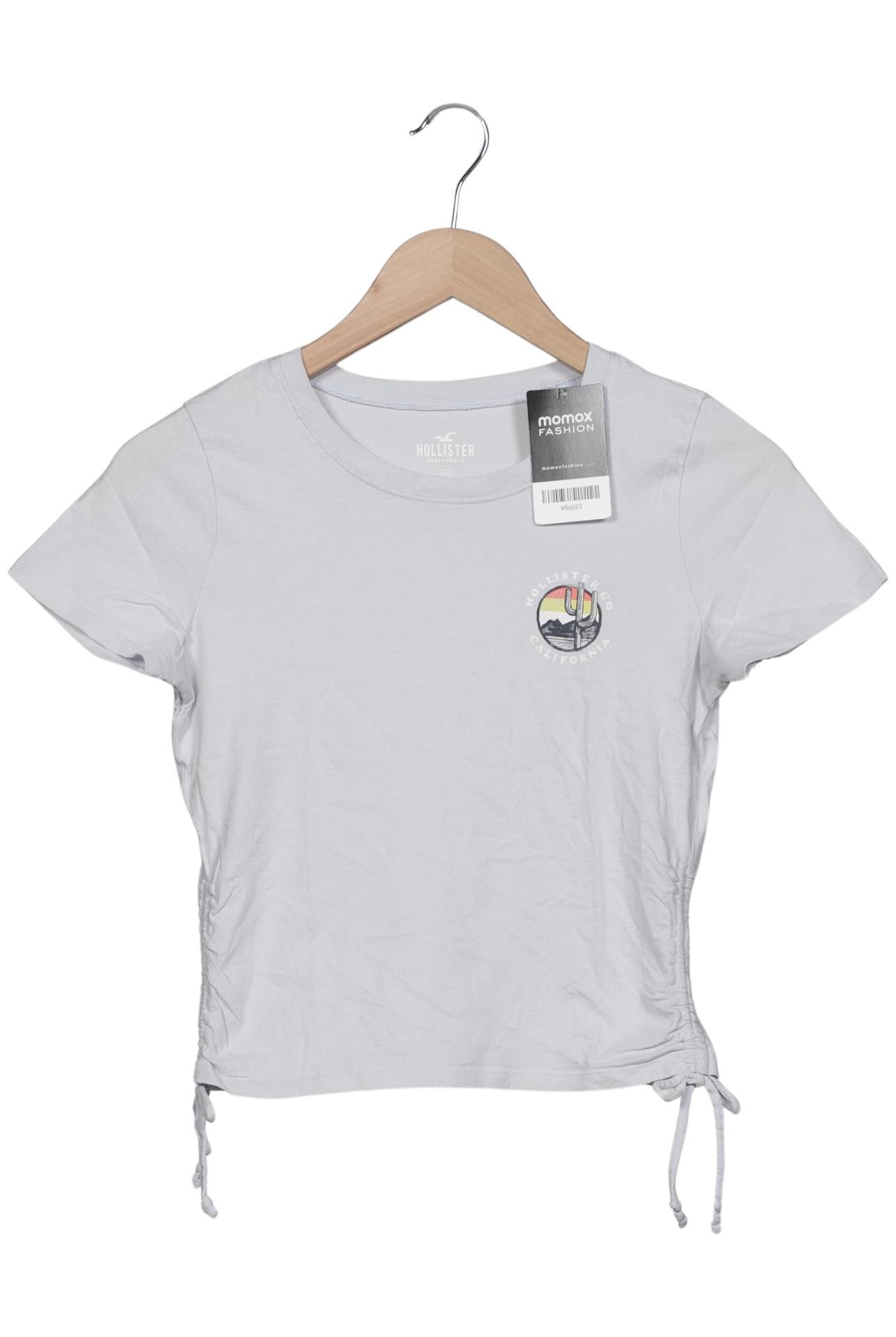 

Hollister Damen T-Shirt, hellblau, Gr. 34