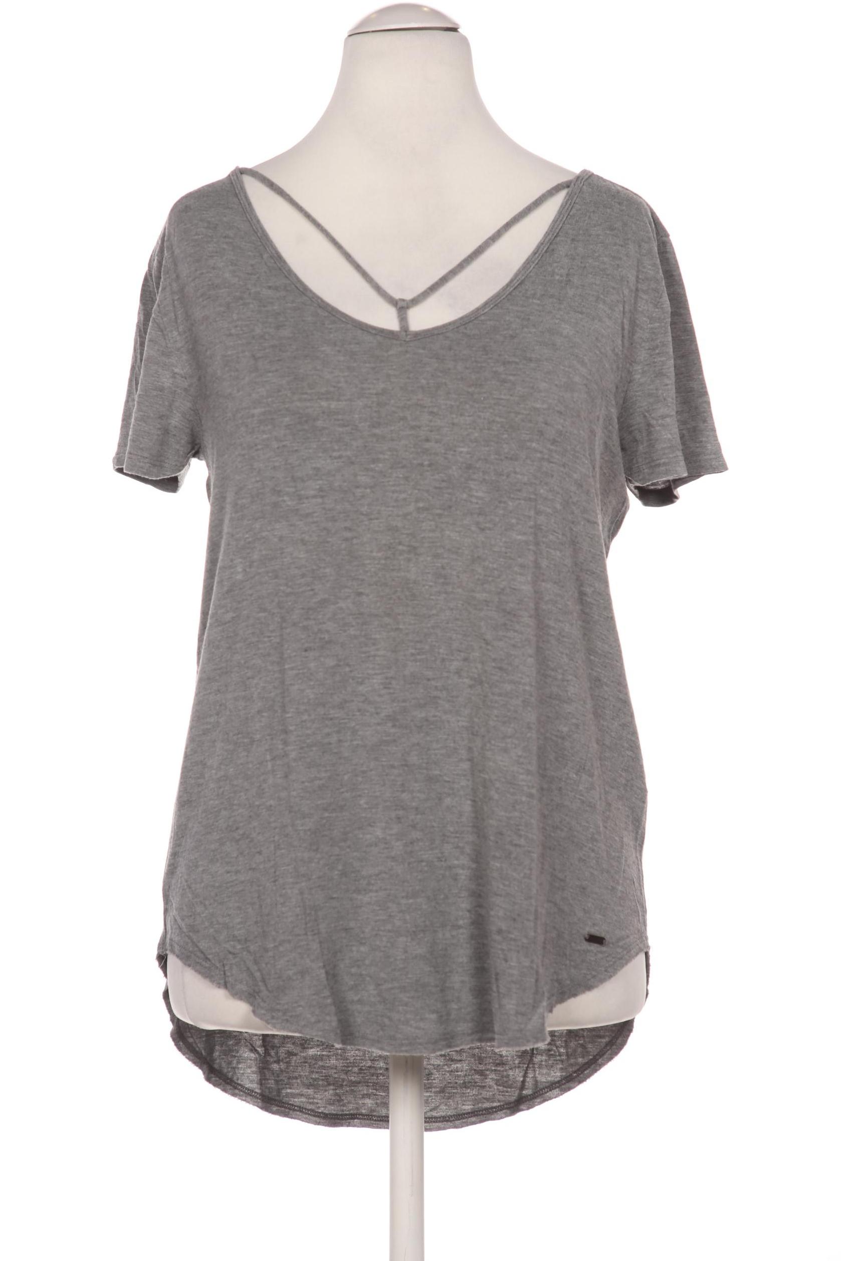 

Hollister Damen T-Shirt, grau, Gr. 38