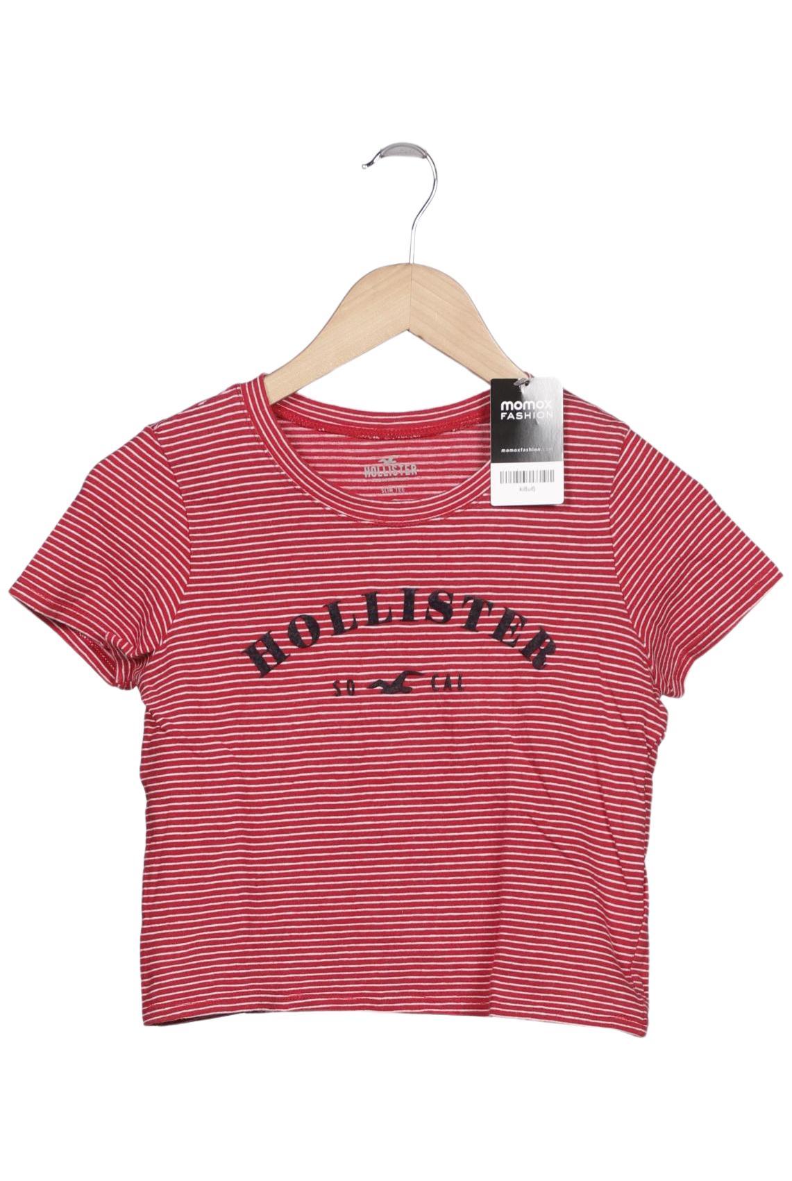 

Hollister Damen T-Shirt, rot, Gr. 36