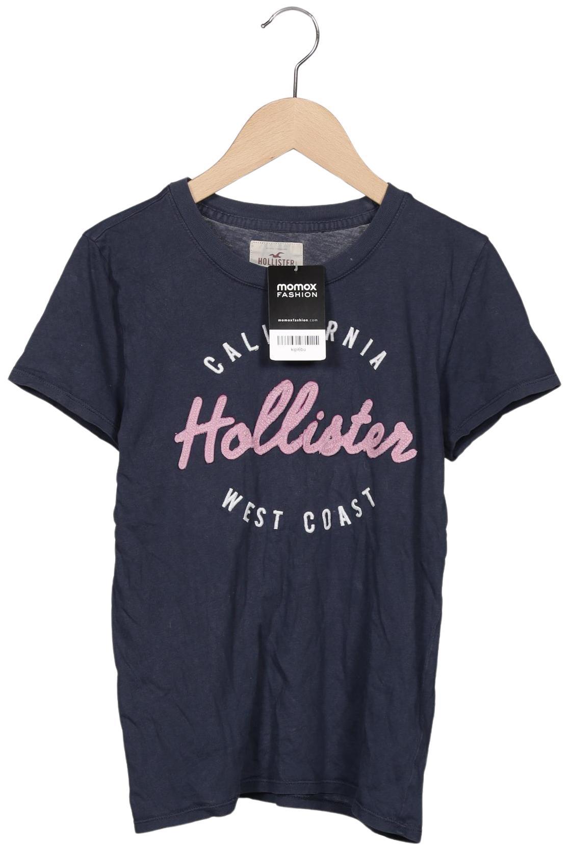 

Hollister Damen T-Shirt, marineblau, Gr. 34