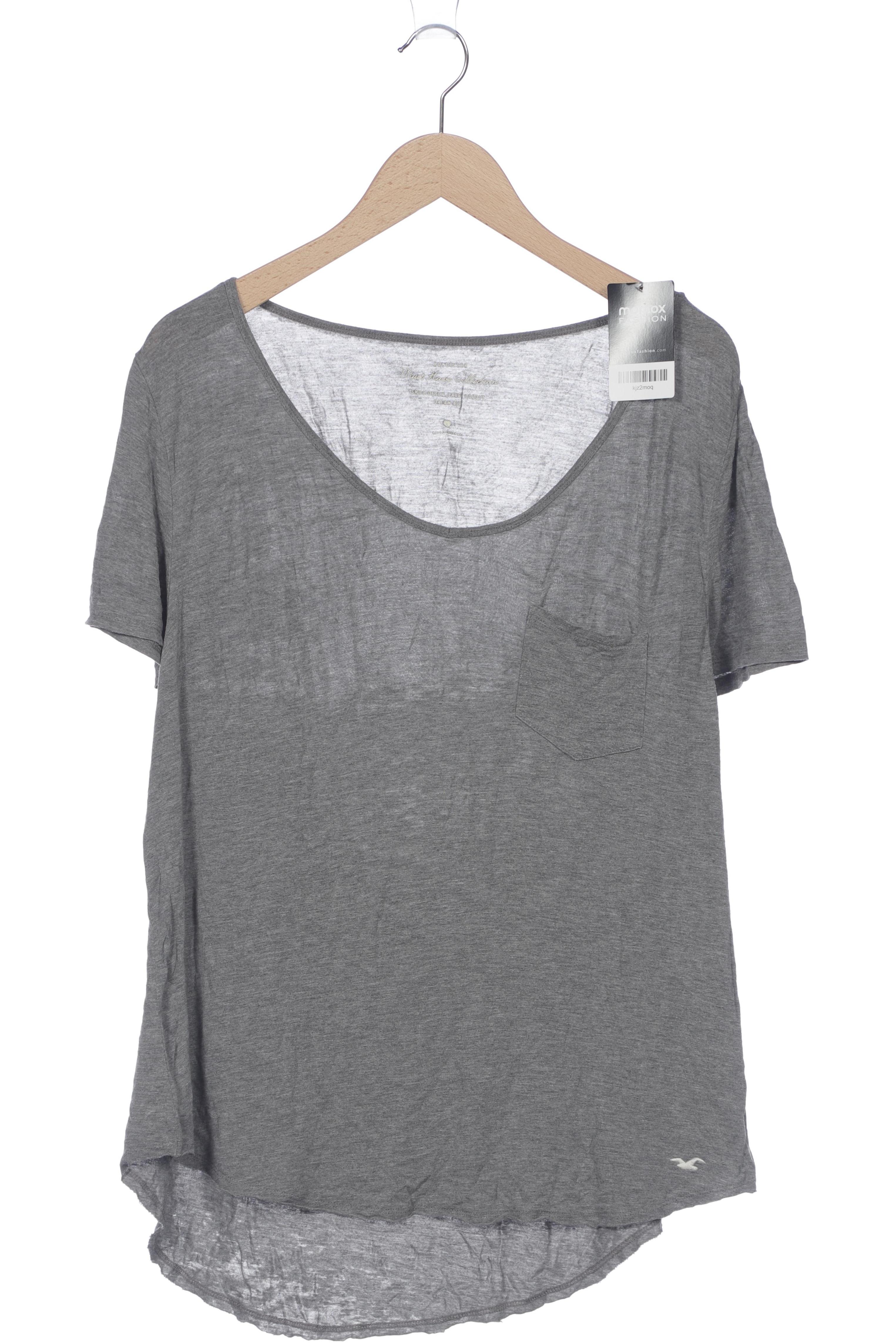 

Hollister Damen T-Shirt, grau, Gr. 42