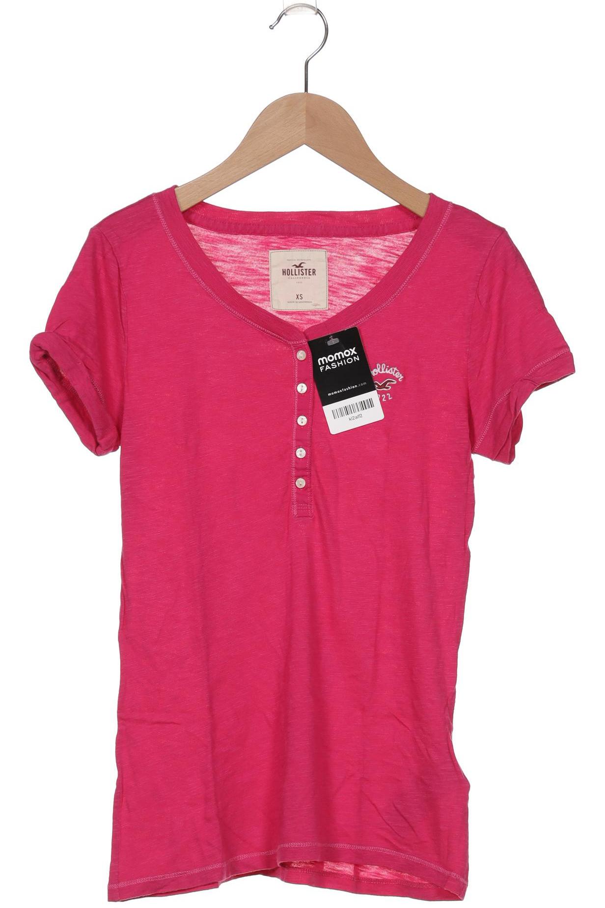 

Hollister Damen T-Shirt, pink, Gr. 34