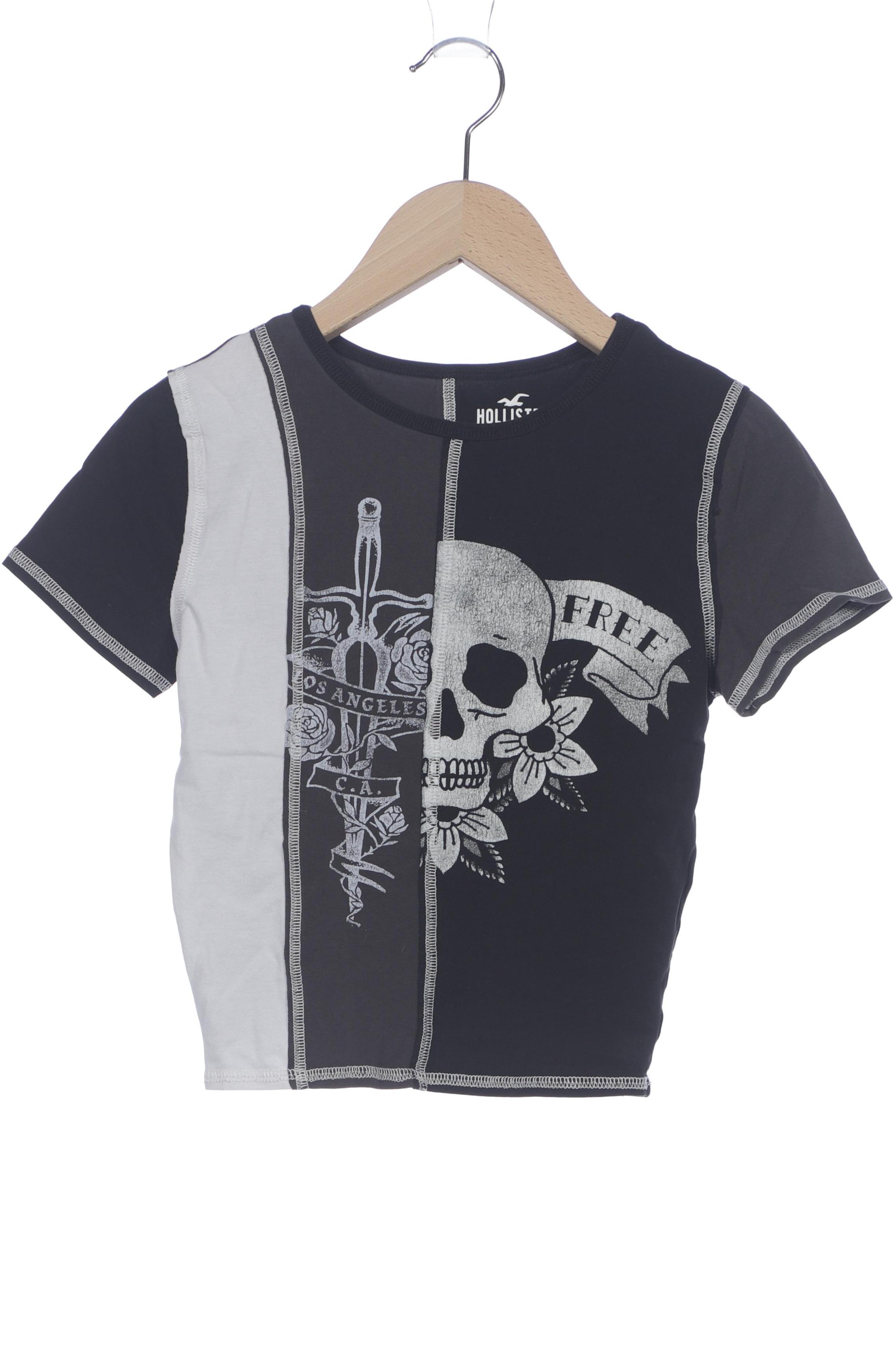 

Hollister Damen T-Shirt, schwarz, Gr. 34
